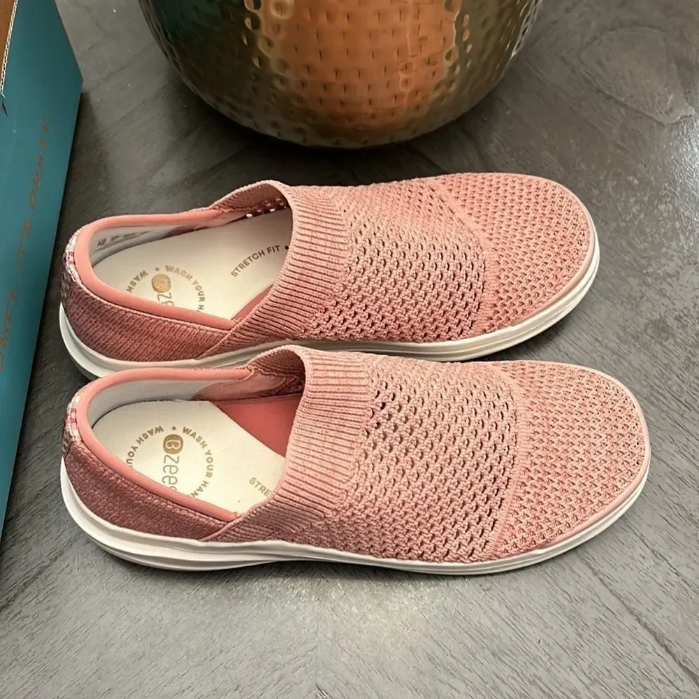 BZees Breathable Slip-On Loafers - Charlie (WIDE)